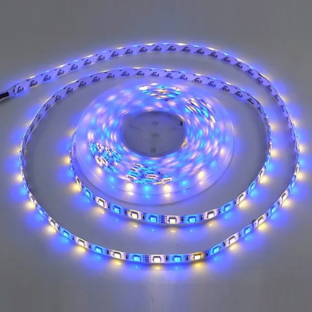 Smart LED Strip Light 32.8ft 10m(2x5m) RGB+White WIFI APP 300LEDs 5050SMD Work with Alexa Google with WIFI Remote Controller