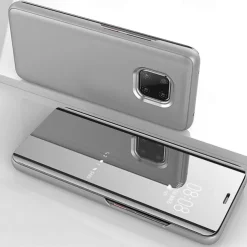 Smart Mirror View Smart Flip Phone Case For Huawei Mate 30 Pro Mate 20 Pro Mate 20X Mate 10 Pro Stents Cover