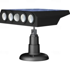 Smart Solar Flood Lights 4LED Porch Light Outdoor Street Light for Garden Courtyard Stair Step Fence Decorative Lighting