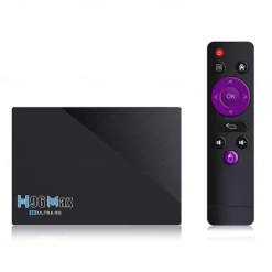 Smart TV Box H96 MAX RK3566 Quad Core Android 11.0 8GB RAM 128GB ROM 1080p 8K with Dual Wi-Fi 2.4G/5.0G Media Player Google Play Youtube
