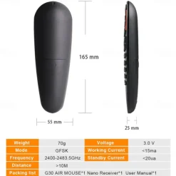 Smart TV Box H96 MAX RK3566 Quad Core Android 11.0 8GB RAM 128GB ROM 1080p 8K with Dual Wi-Fi 2.4G/5.0G Media Player Google Play Youtube