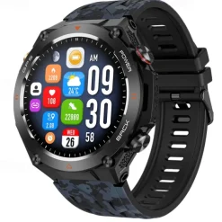 Smart Watch 2025 New For Built-in GPS Sports Smartwatch 1.45'' IPS Screen Compass Bluetoot Call 1ATM Waterproof SmartBracele