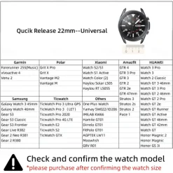 Smart Watch Band Compatible with Huawei HUAWEI WATCH GT 3 46mm Huawei Watch GT2 46mm Smartwatch Strap Adjustable Sport Band Replacement Wristband