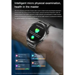 Smart Watch for Men - ECG, Blood Pressure, Body Temperature Monitoring, IP68 Waterproof Fitness Tracker​