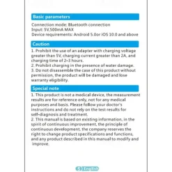 Smart Watch for Men - ECG, Blood Pressure, Body Temperature Monitoring, IP68 Waterproof Fitness Tracker​