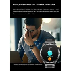 Smart Watch for Men - ECG, Blood Pressure, Body Temperature Monitoring, IP68 Waterproof Fitness Tracker​