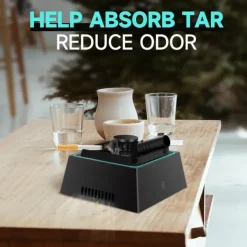 Smokeless Ashtray for Cigarette Smoke Removing Ashtray Indoor USB Rechargeable Air Purifier Ashtray
