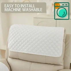 Sofa Armrest Cover Couch Armrest Mat Backret Cover Soft Protector for Chairs Couch Sofa Armchair Slipcovers Recliner Sofa