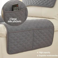 Sofa Armrest Cover Couch Armrest Mat Backret Cover Soft Protector for Chairs Couch Sofa Armchair Slipcovers Recliner Sofa