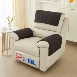 Sofa Armrest Cover Couch Armrest Mat Backret Cover Soft Protector for Chairs Couch Sofa Armchair Slipcovers Recliner Sofa