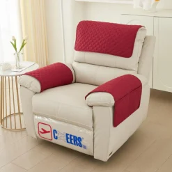 Sofa Armrest Cover Couch Armrest Mat Backret Cover Soft Protector for Chairs Couch Sofa Armchair Slipcovers Recliner Sofa