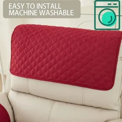 Sofa Armrest Cover Couch Armrest Mat Backret Cover Soft Protector for Chairs Couch Sofa Armchair Slipcovers Recliner Sofa