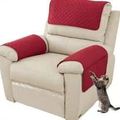 Sofa Armrest Cover Couch Armrest Mat Backret Cover Soft Protector for Chairs Couch Sofa Armchair Slipcovers Recliner Sofa