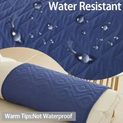 Sofa Armrest Cover Couch Armrest Mat Backret Cover Soft Protector for Chairs Couch Sofa Armchair Slipcovers Recliner Sofa