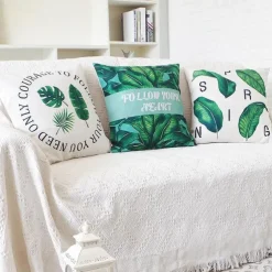 Sofa Cover Boho Sofa Blanket Throw Towel for Sectional Couch Armchair Loveseat 4 or 4 or 3 Seater L Shape Anti-Scratch Cat Washable