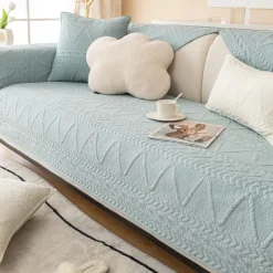Sofa Cover Nordic Anti-Cat Scratch Sofa Cover Ins Wind Cover Towel Full Cover Nordic Cover Four Seasons Universal(Sold By 1 Pcs,Not A Set)