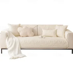 Sofa Cover Nordic Anti-Cat Scratch Sofa Cover Ins Wind Cover Towel Full Cover Nordic Cover Four Seasons Universal(Sold By 1 Pcs,Not A Set)