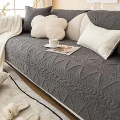 Sofa Cover Nordic Anti-Cat Scratch Sofa Cover Ins Wind Cover Towel Full Cover Nordic Cover Four Seasons Universal(Sold By 1 Pcs,Not A Set)