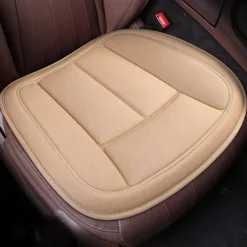 Soft Car Seat Cushion Cover – Universal Four Seasons Single Seat Pad, Non-Slip Breathable Fabric for Vehicle Chairs