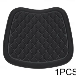 Soft Car Seat Cushion with Foam Padding, Non-Slip Seat Protector for Cars, Office Chairs, or Home