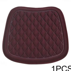 Soft Car Seat Cushion with Foam Padding, Non-Slip Seat Protector for Cars, Office Chairs, or Home