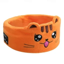Soft Elastic Comfortable Wireless Music Earphones Kids Animal Sleeping Headphones Eye Mask Bluetooth V5.0 Headphones Headband