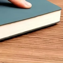 Soft Leather Sheepbark Notebook Business Work Notebook Office Notepad Annual Meeting Notebook, Back to School Gift