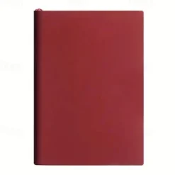 Soft Leather Sheepbark Notebook Business Work Notebook Office Notepad Annual Meeting Notebook, Back to School Gift