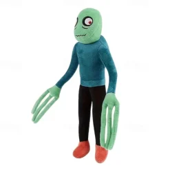 Soft Polyester Spooky Fingers Plush Toy 13.39" Horror-Themed Stuffed Character, Perfect for Halloween & Thanksgiving Decor, Safe for Ages 0-3, Green