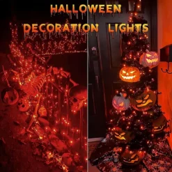 Solar Copper Wire Lights Led Fairy Lights String Outdoor Waterproof Ground Plug Decorative Lights Christmas Lights