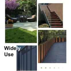 Solar Deck Lamp Outdoor Wall Washing Light Step Light Waterproof LED Wall Lamp Garden Porch Yard Fence Wall Landscape Decoration 2/4PCS