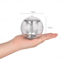 Solar Floating Pool Lights Waterproof LED Ball Lights RGB Color Changing Pool Pond Fountain Garden Party Bathtub Decoration