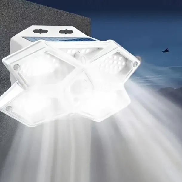 Solar Flood Lights Outdoor Waterproof Wall Lamp Motion Sensor Street Light Security Flood Lamp Garden Decor Landscape Lighting