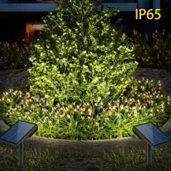 Solar Flood Lights Spotlight 9LEDs Outdoor Waterproof Floodlight for Garden Swimming Pool Pond Courtyard Landscape Decor Lighting