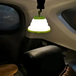 Solar Folding LED Light Portable Camping Light Soft Rubber Telescopic Lamp 3 Modes Waterproof Rechargeable Camping Tent Lantern