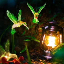 Solar Hummingbird String Lights 5m 20LEDs Outdoor Waterproof Fairy Lights Christmas Garden Wedding Party Garden Tree Balcony Landscape Decoration