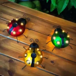 Solar Ladybug Light Outdoor Garden Light Yard Lawn Aisle Courtyard Landscape Decoration