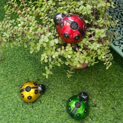 Solar Ladybug Light Outdoor Garden Light Yard Lawn Aisle Courtyard Landscape Decoration