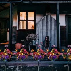 Solar LED Colorful Butterfly Lawn Light - Waterproof Pathway & Garden Lights, Tree Light Plug-In for Christmas, Wedding & Villa Garden Decoration