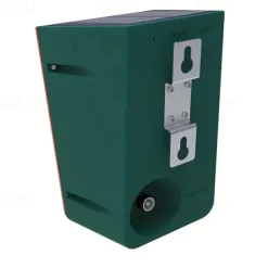 Solar Motion Sensor Alarm with Dog Barking & Gunshot Sound - 130dB Siren Security System with Remote Controller for Home, Farm, Yard, Chicken Coop, Villa