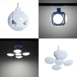 Solar Outdoor Folding Light Rechargeable Night Light for Outdoor Camping Emergency Lights