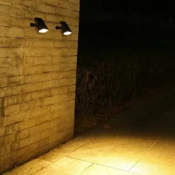 Solar Outdoor Pathway Spot Lights - 7LED Waterproof Garden Landscape Lamp, Solar Spotlight for Garden & Tree Decoration