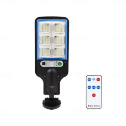 Solar Outdoor Wall Lamp Waterproof Courtyard Garden Human Body Sensing Lighting Street Lamp Villa Courtyard Wall Decoration Lamp Garage Fence Lamp 1PC