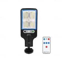 Solar Outdoor Wall Lamp Waterproof Courtyard Garden Human Body Sensing Lighting Street Lamp Villa Courtyard Wall Decoration Lamp Garage Fence Lamp 1PC