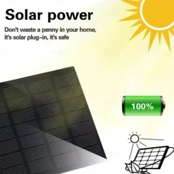 Solar Panel Powered Water Fountain Pool Pond Garden Water Sprinkler Sprayer with Water Pump Spray Heads