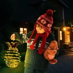 Solar Pineapple Lamp Iron Lantern Led Copper Wire Lamp String Outdoor Waterproof Garden Decorative Hanging Lamp