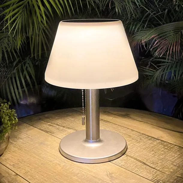 Solar Retro Desk Lamp - Waterproof Outdoor Table Floor Lamp for Bar, Garden, Terrace, Villa, Bar