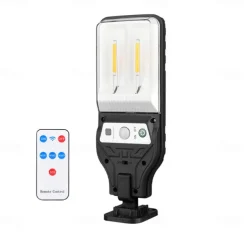 Solar Retro Tungsten COB Wall Lamp Human Body Sensing Street Lamp Outdoor Wall Lamp Road and Household Lighting Lamp Solar Courtyard Lamp 1PC