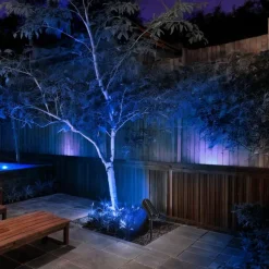 Solar Spotlights Outdoor Waterproof Adjustable LED Landscape Lights Auto ON/Off Waterproof Solar Lights for Trees Garden Pond Yard Pathway Patio(4pcs 2pcs 1PC)