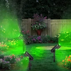 Solar Spotlights Outdoor Waterproof Adjustable LED Landscape Lights Auto ON/Off Waterproof Solar Lights for Trees Garden Pond Yard Pathway Patio(4pcs 2pcs 1PC)